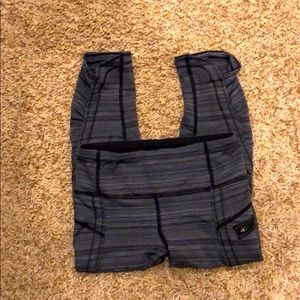 Lululemon size 2 crop grey